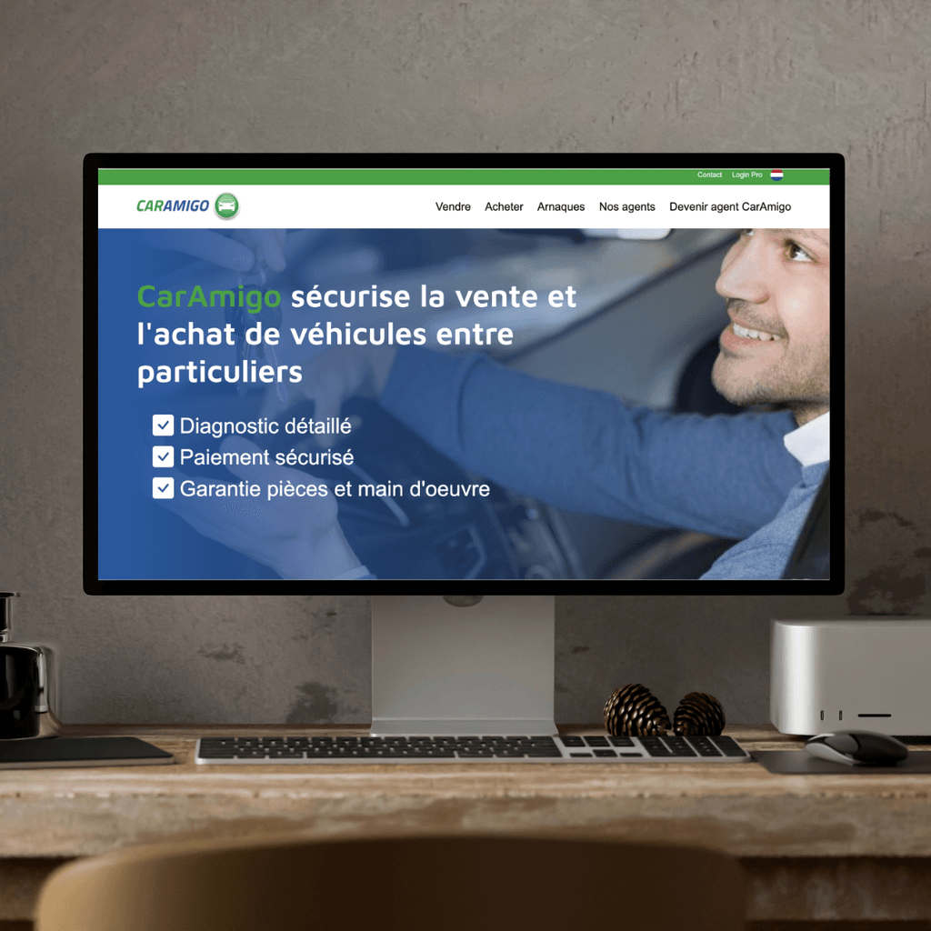 CarAmigo — Réalisation Amadem Fall